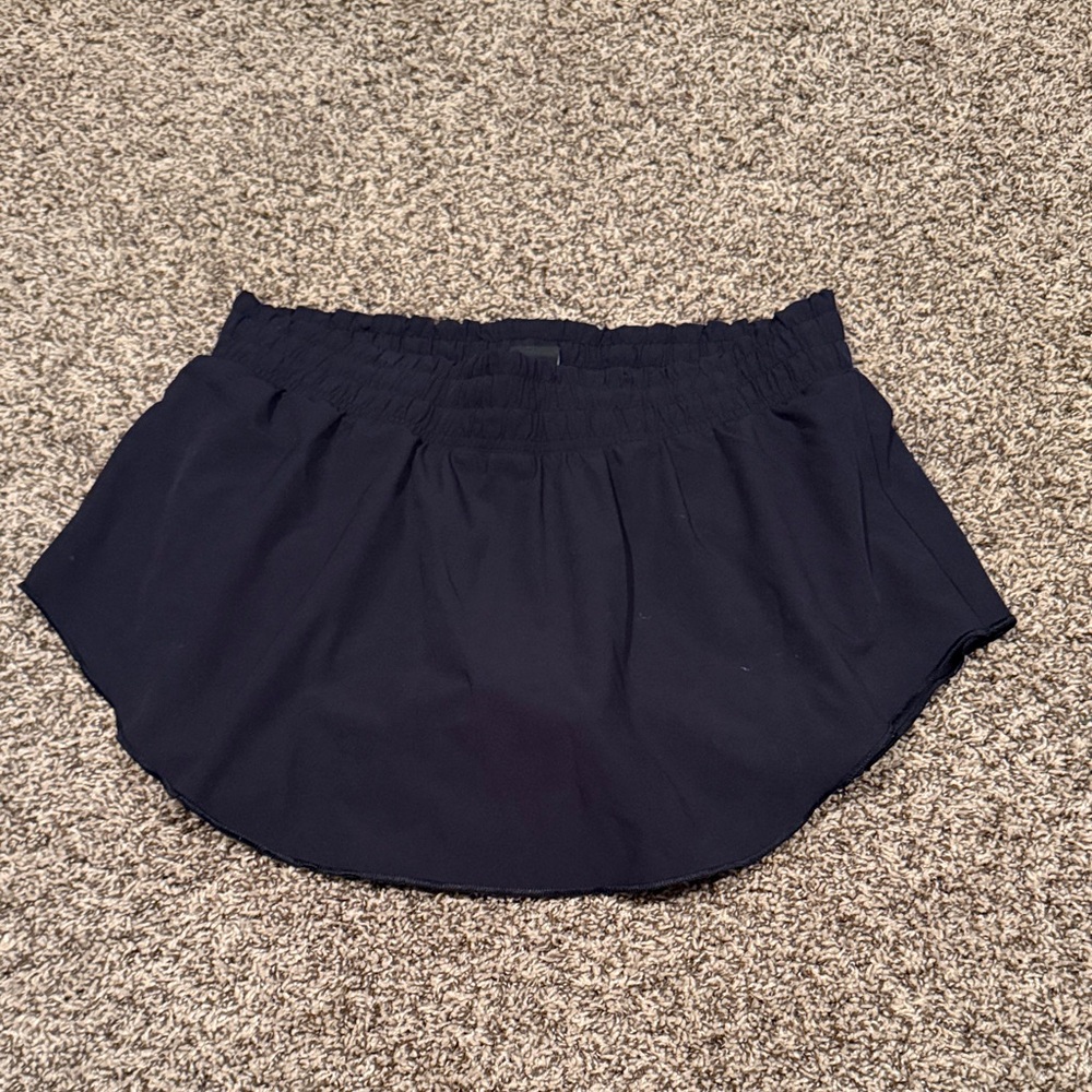 Black Under Armour Skort Elastic Waist Mini Skirt Sz. L